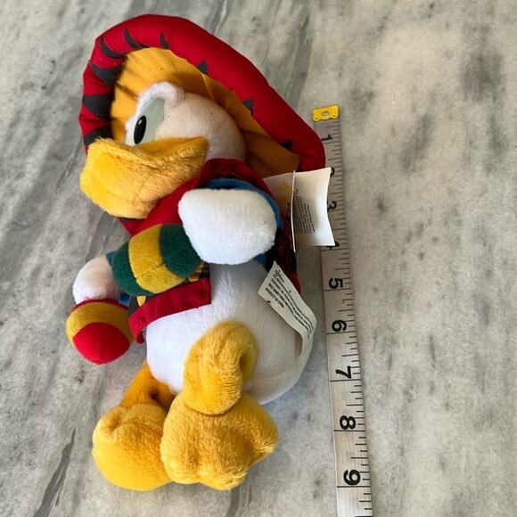 Disney Parks Mexican Donald Duck Beanbag Plush NWT Vintage World Showcase - Picture 8 of 8